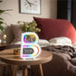 B-Shaped Bluetooth Speaker, Rhythm Lighting & Wireless Charging - Lifestyle360store