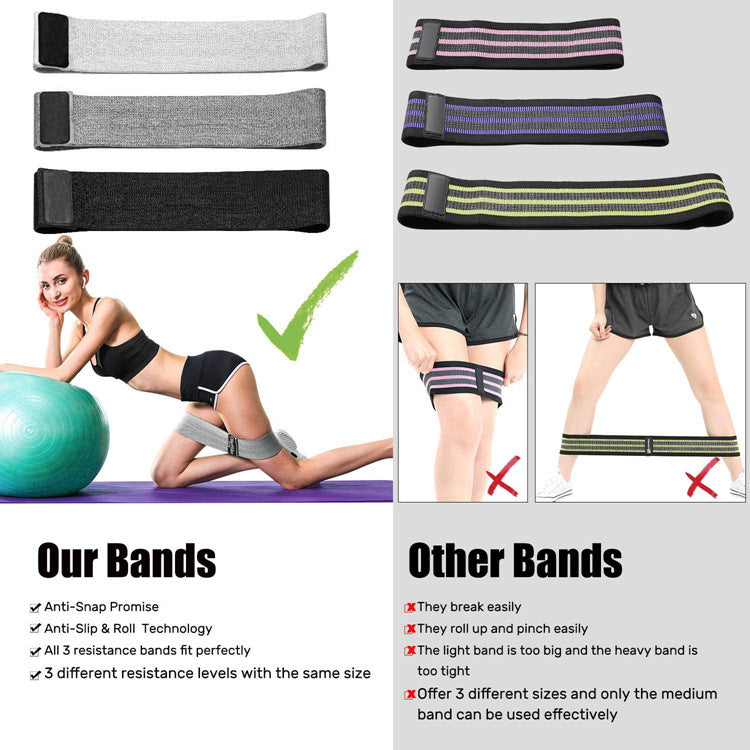 Fitness equipment elastic band hip ring - Lifestyle360store