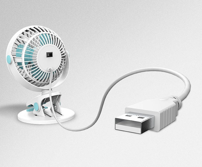 Mini Clip-on USB Desktop Fan - Lifestyle360store