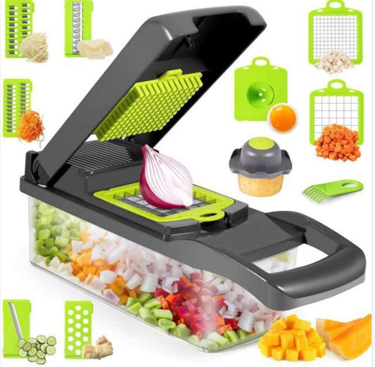 12 In 1 Manual Vegetable Chopper - Lifestyle360store