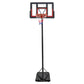 Adjustable Portable Basketball Hoop 4.43–10 FT – Outdoor Basketball Goal with 44" Backboard