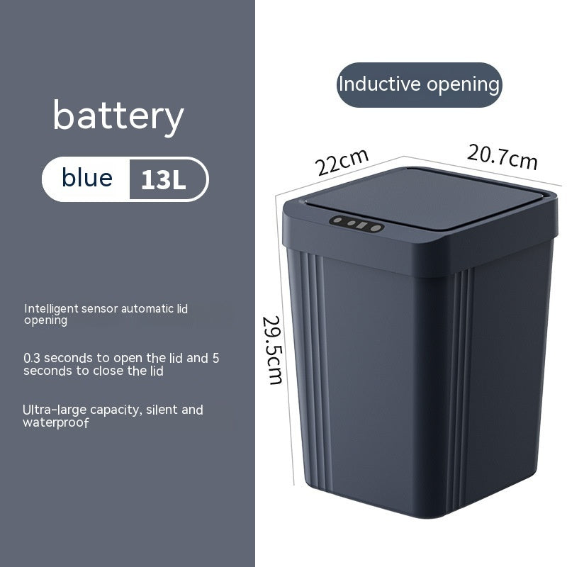 Waterproof Automatic Smart Induction Trash Can With Lid - Lifestyle360store