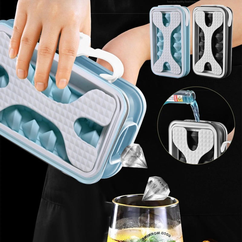 2in1 Portable Silicone Ice Ball Mold Ice Maker - Lifestyle360store