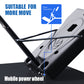 Adjustable Portable Basketball Hoop 4.43–10 FT – Outdoor Basketball Goal with 44" Backboard