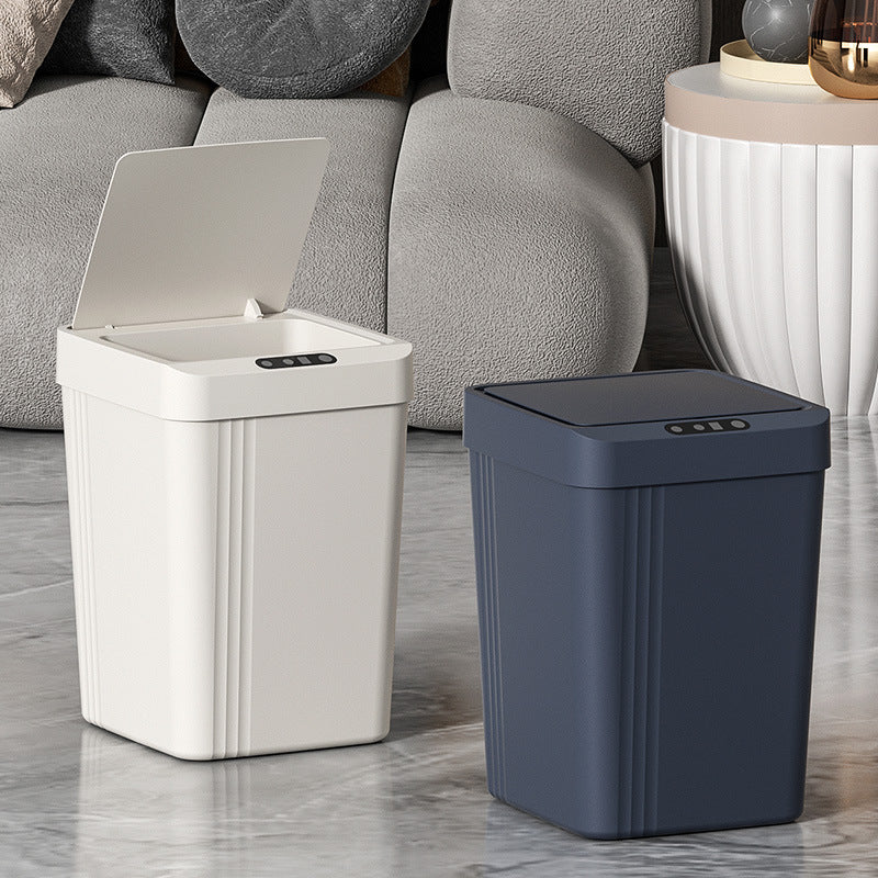 Waterproof Automatic Smart Induction Trash Can With Lid - Lifestyle360store