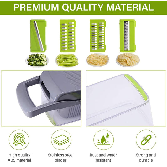 12 In 1 Manual Vegetable Chopper - Lifestyle360store