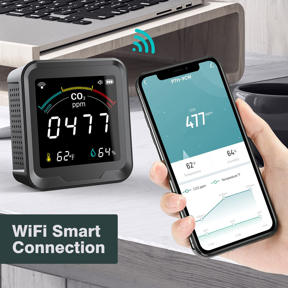 Smart Home Temperature And Humidity Sensor - Lifestyle360store